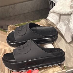 COPY - Gucci Black Women's Slide Sandals